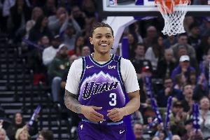 2023年选秀球员生涯助攻数榜：基昂特·乔治第一 阿门第二